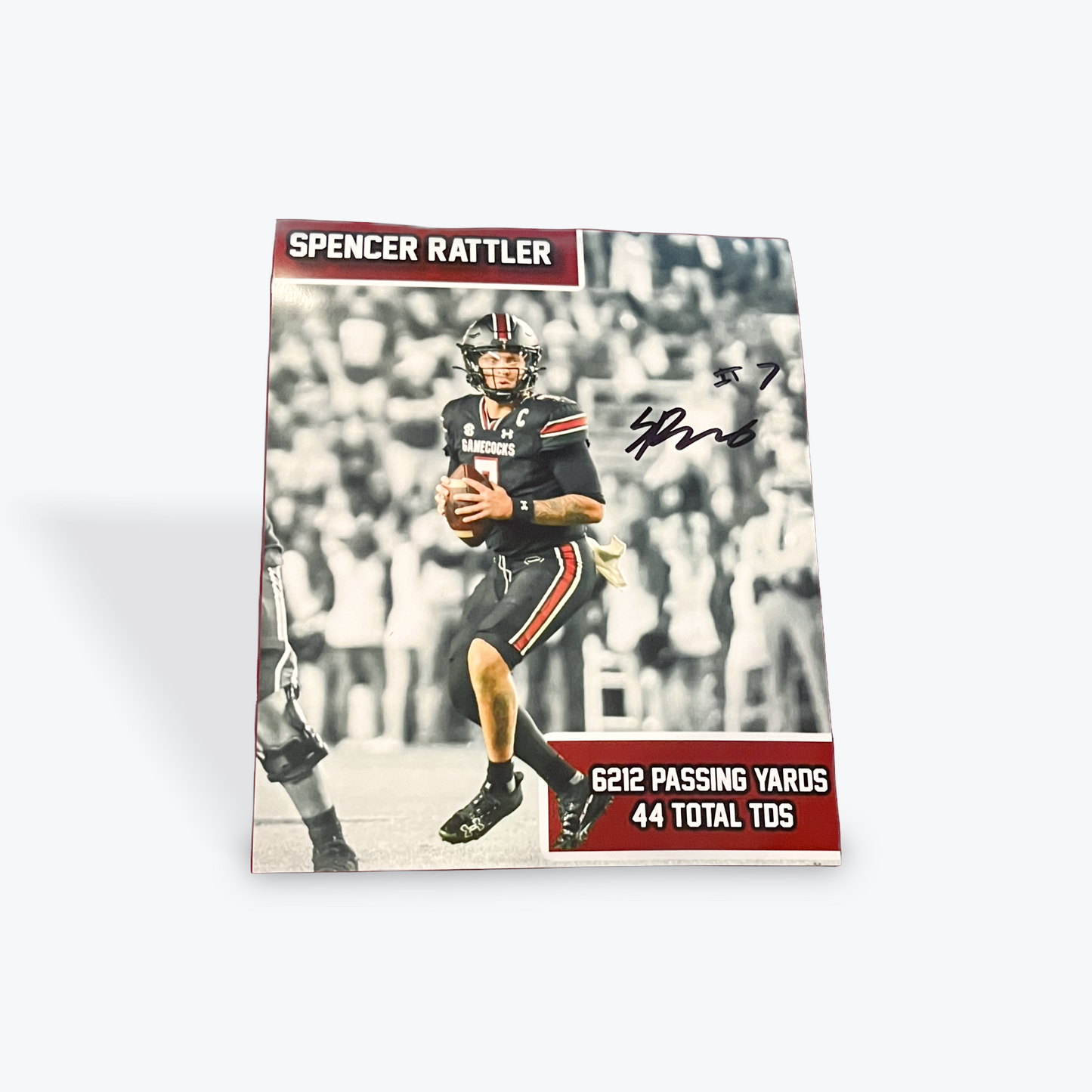 Spencer Rattler Signed Photo Edit