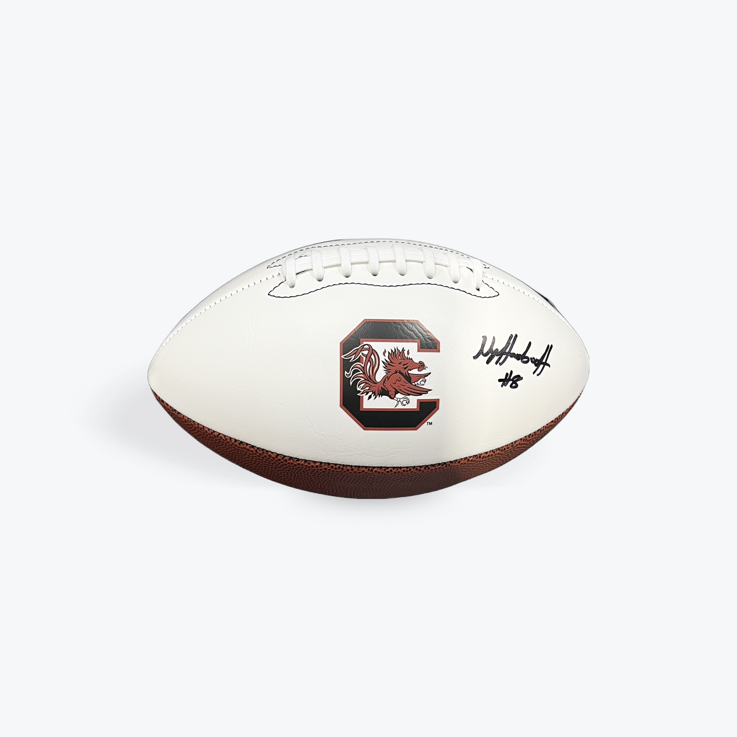 Nyck Harbor Autographed Full Size Football