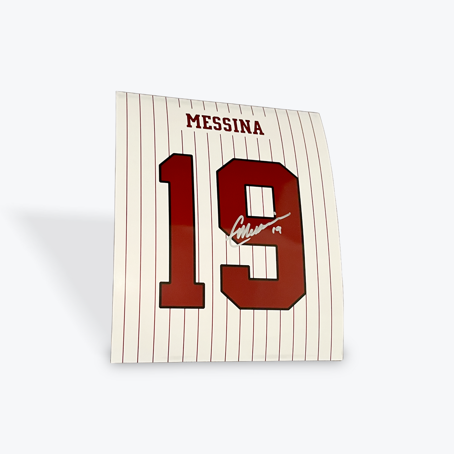 Cole Messina Signed Jersey Photo