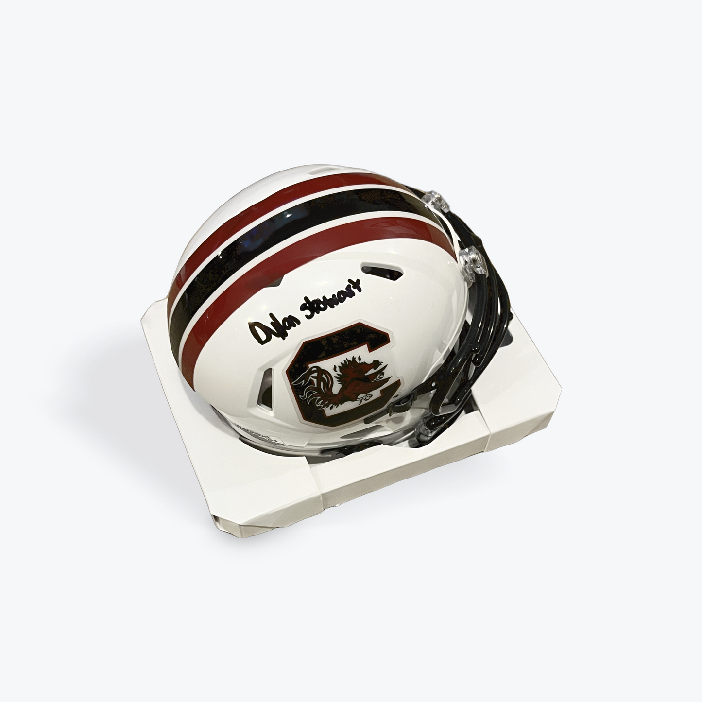 Dylan Stewart Signed Mini Helmet