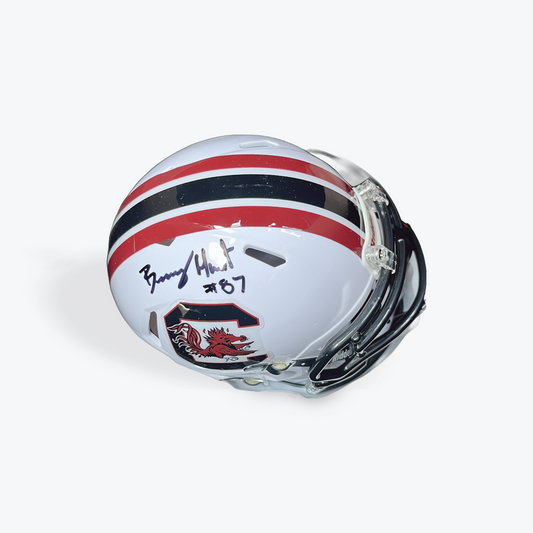 Brady Hunt Signed Mini Helmet