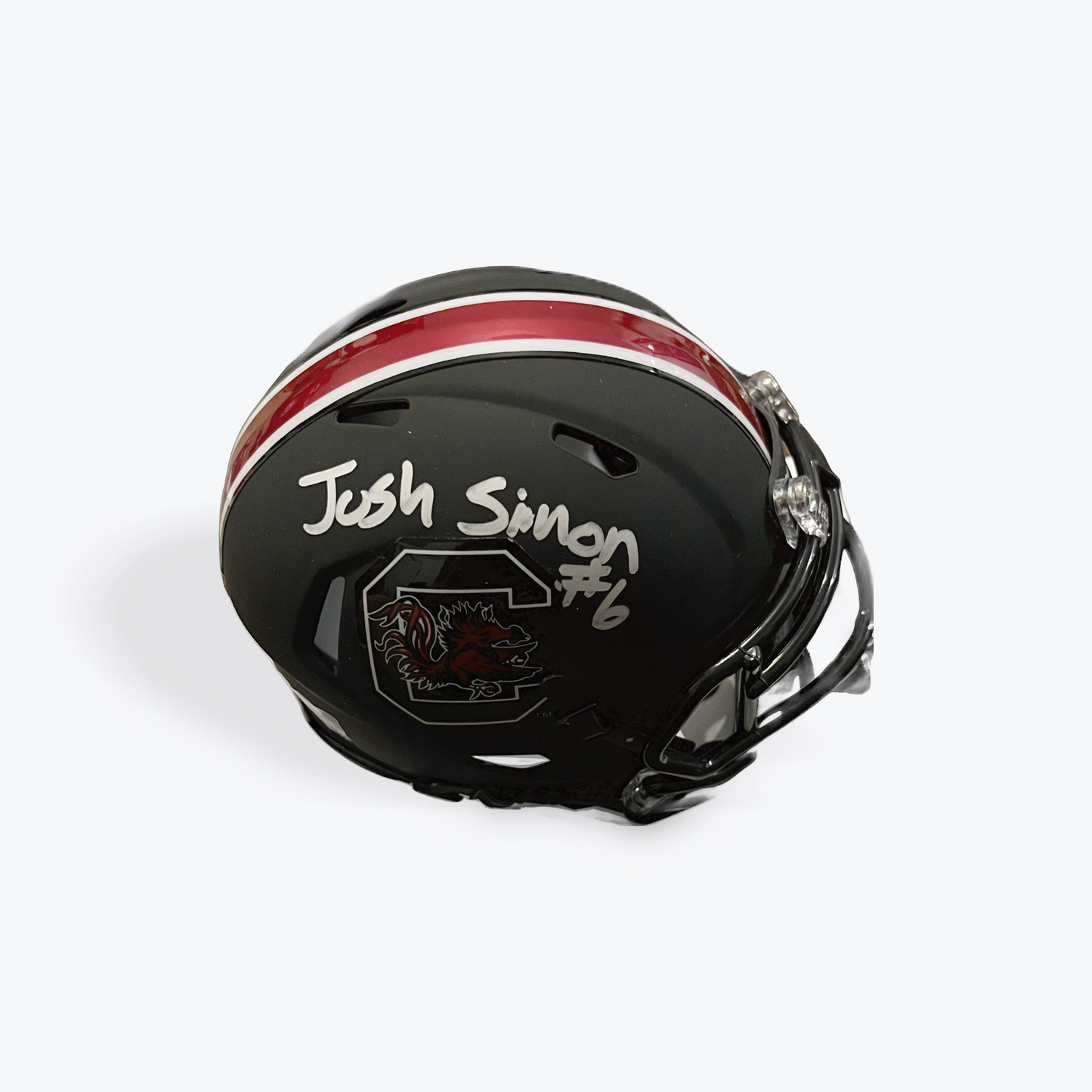 Joshua Simon Signed Mini Helmet