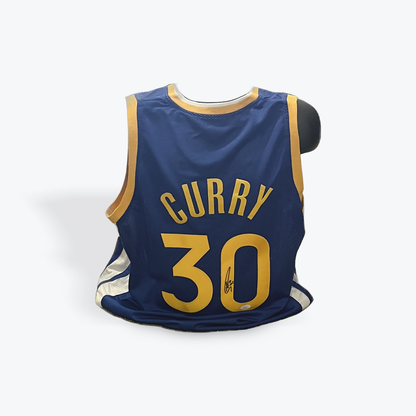 Steph Curry Autographed Basketball Jersey - JSA