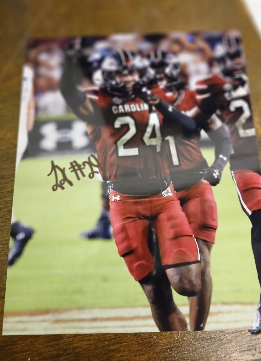 Jalon Kilgore Signed Action Photo vs ODU