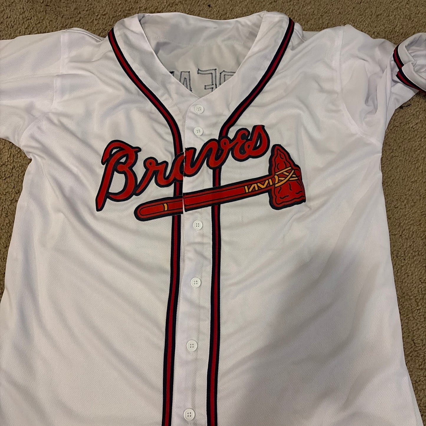 Atlanta Braves - Sid Bream Autographed Custom Jersey