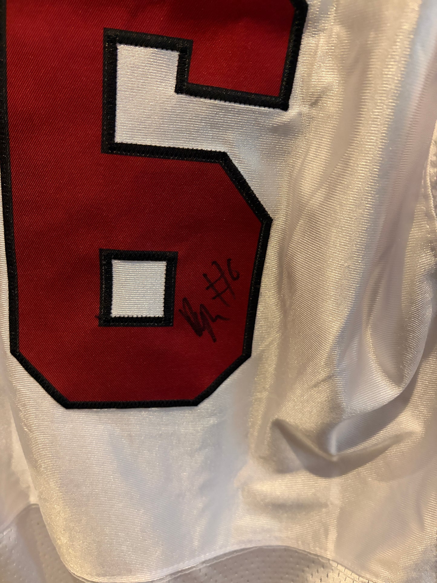 Dylan Stewart Signed Custom Jersey (White)