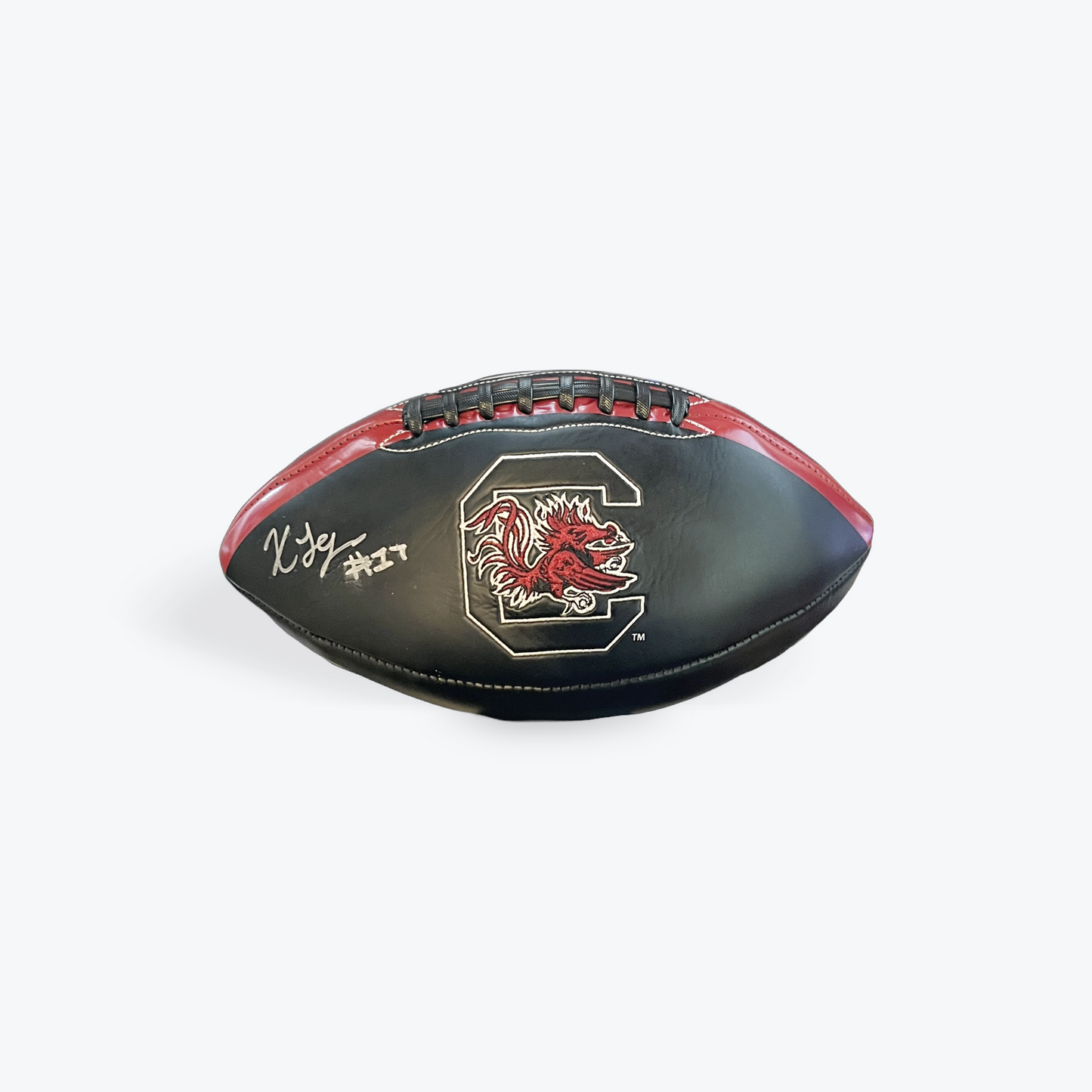 Xavier Legette Signed Football w/JSA