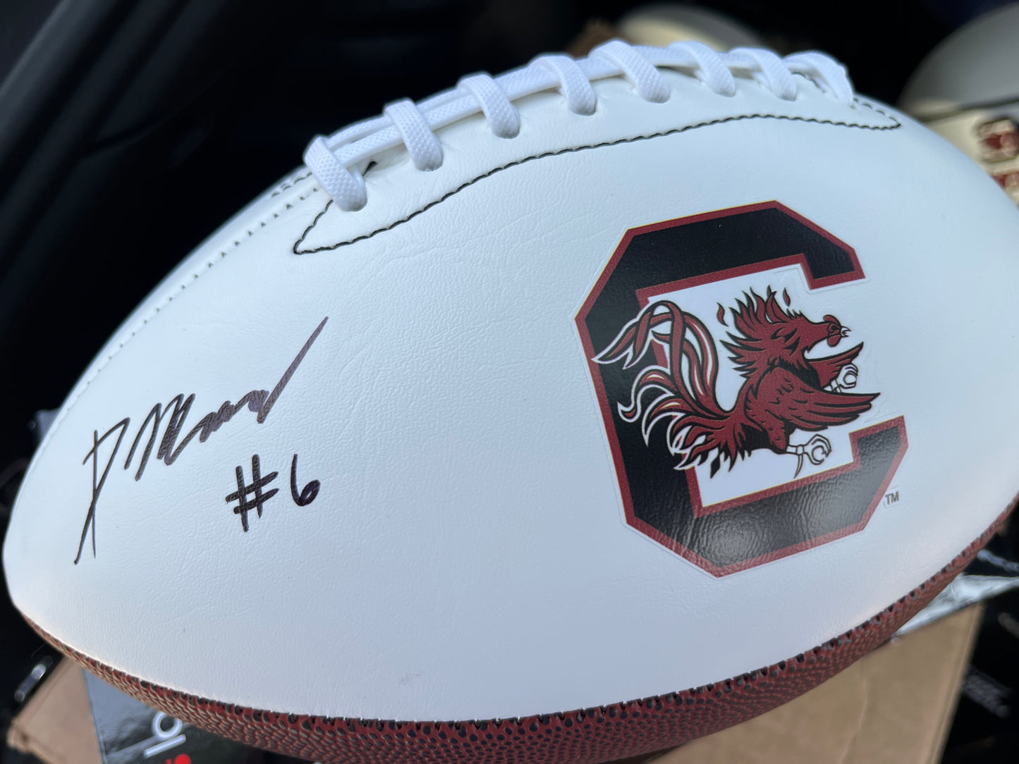 Donovan Murph Autographed Full-Size Football