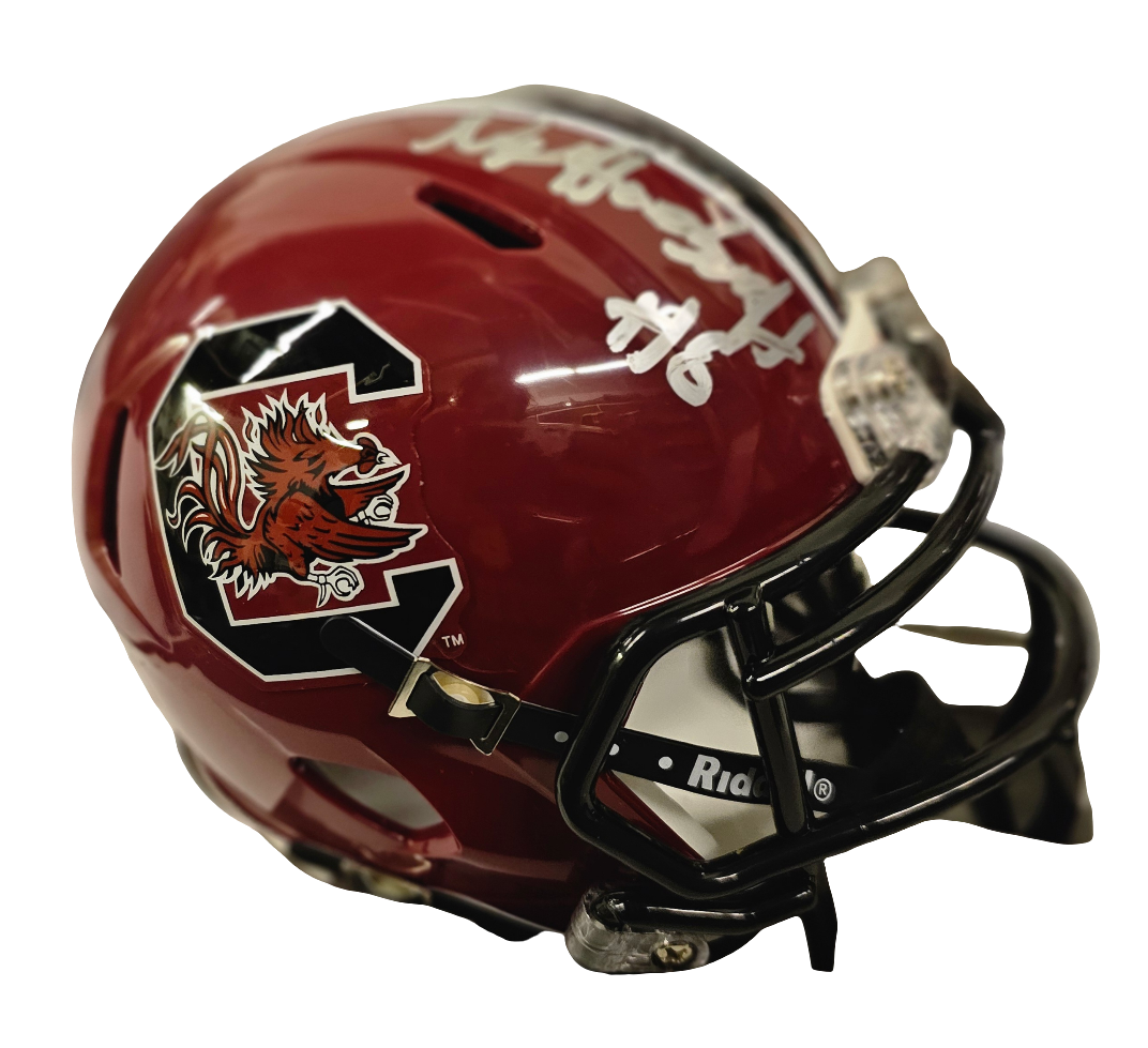 Nyck Harbor Signed Mini Helmet
