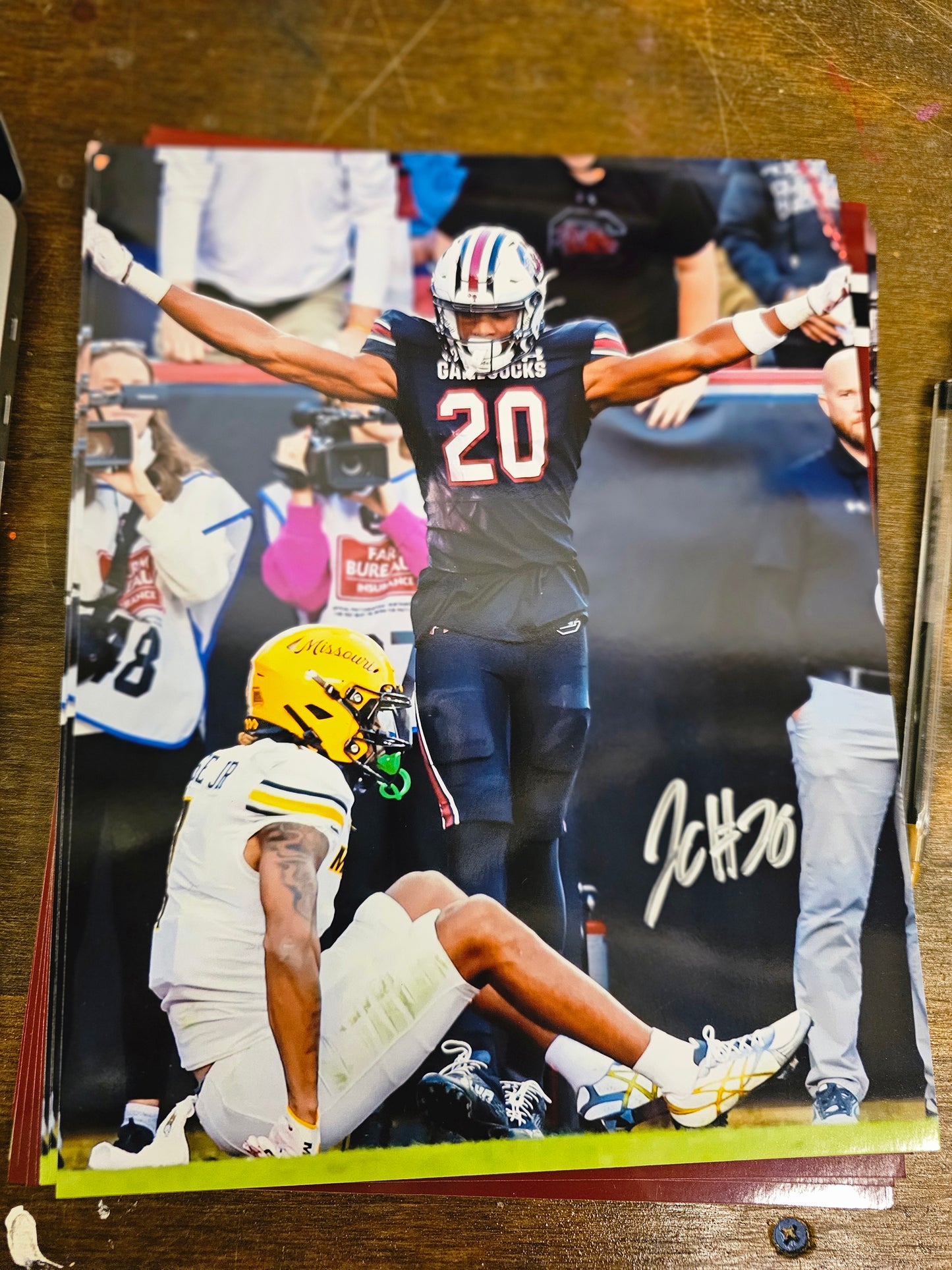 Judge Collier Signed Action Photo vs Mizzou