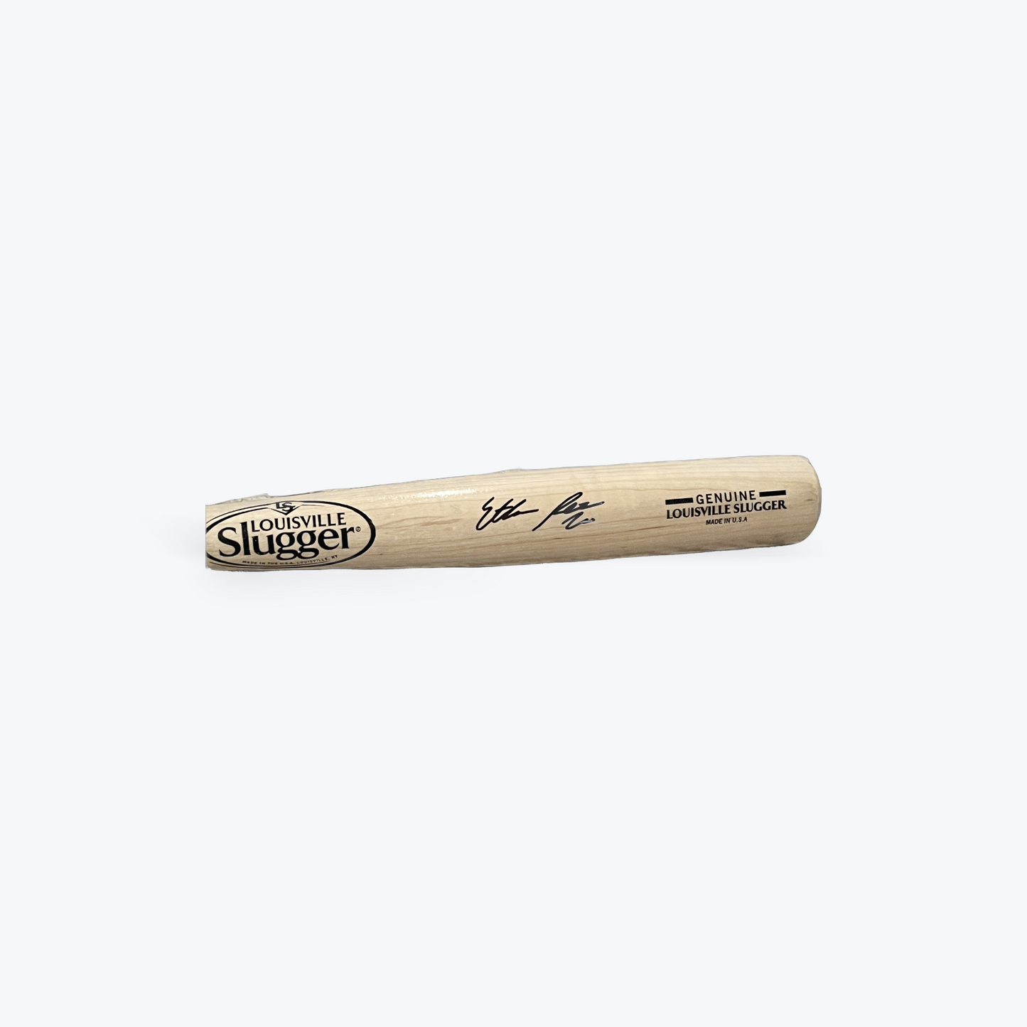 Ethan Petry Signed Baseball Bat
