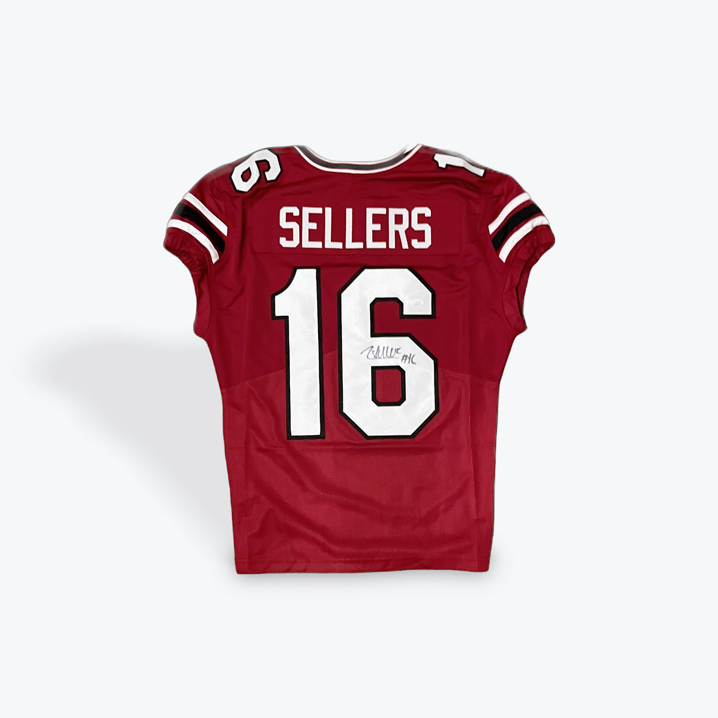 LaNorris Sellers Signed Custom Game Cut Jersey - JSA COA