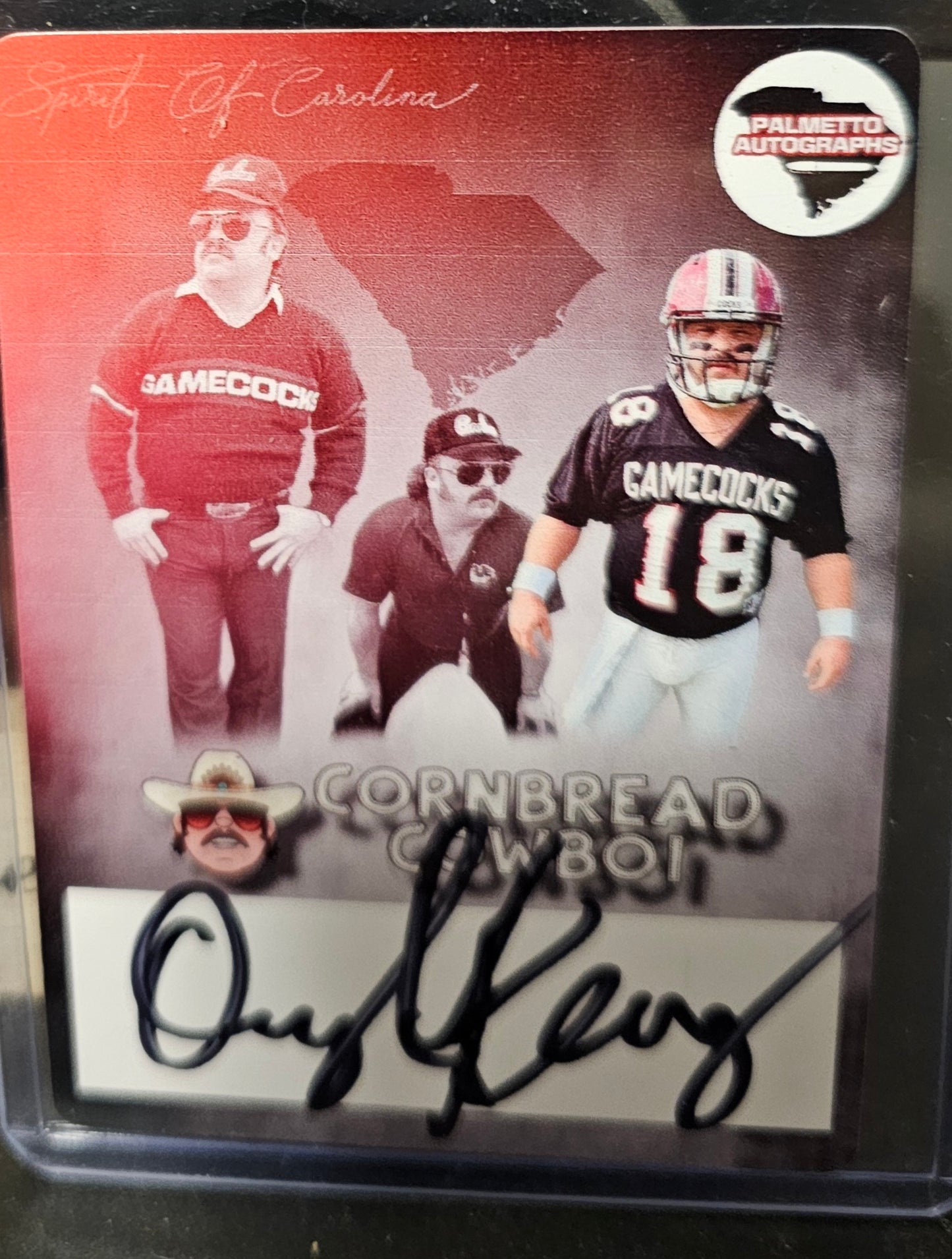 Cornbread Cowboi Signed PA Trading Card