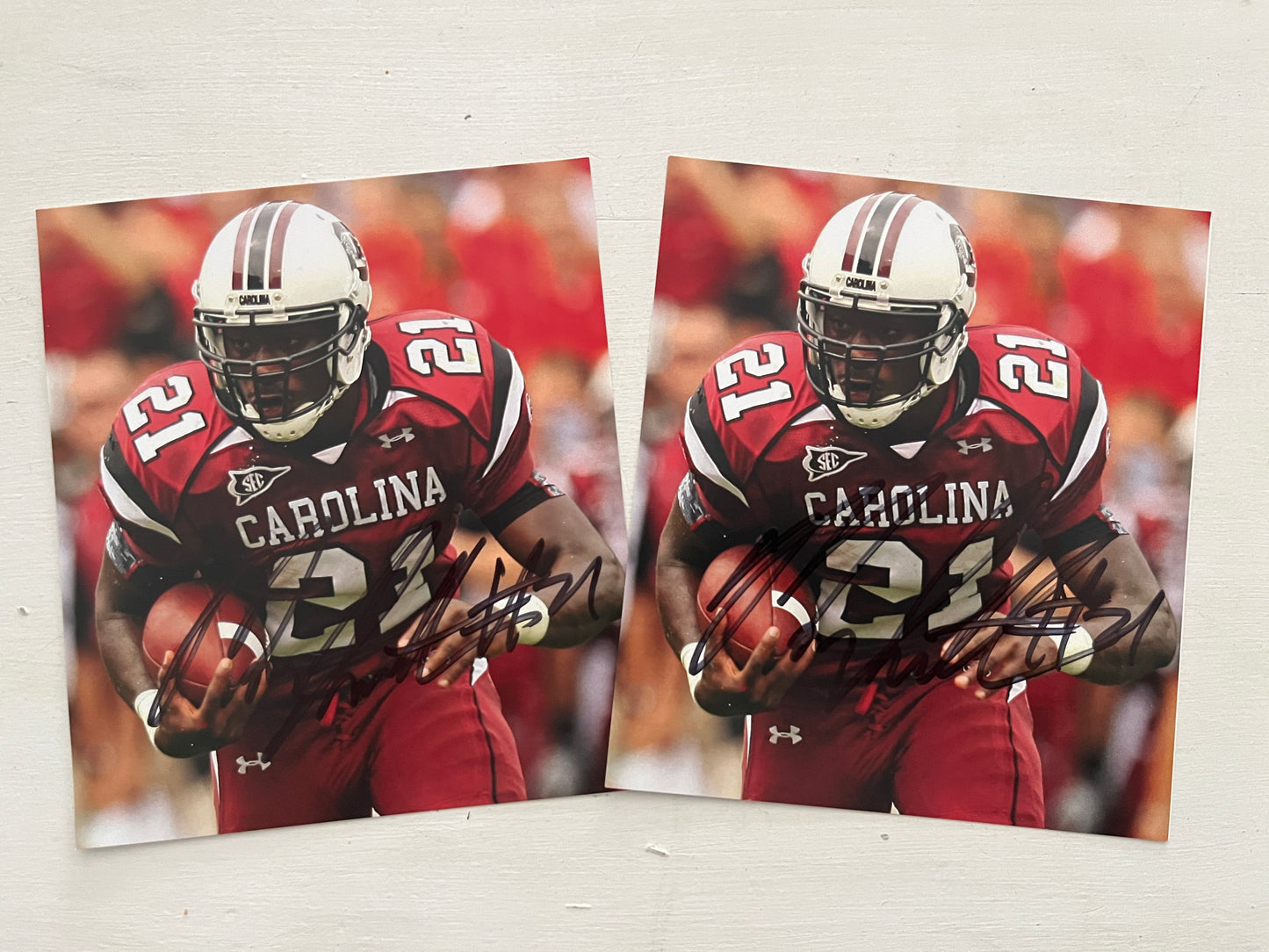 Marcus Lattimore Autographed 6x6 Photo