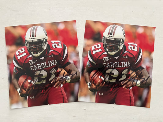 Marcus Lattimore Autographed 6x6 Photo