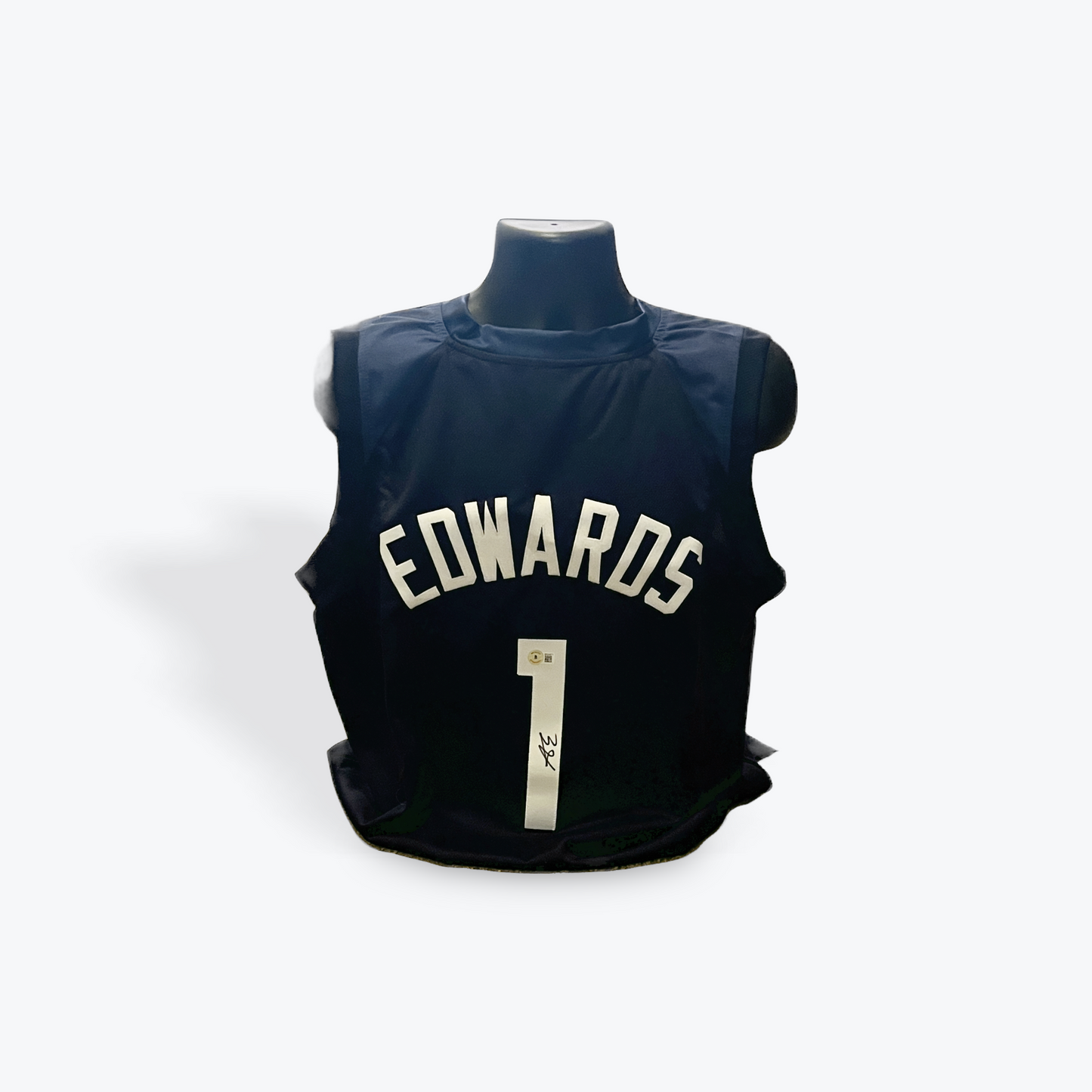 Anthony Edwards Autographed Basketball Jersey - Beckett