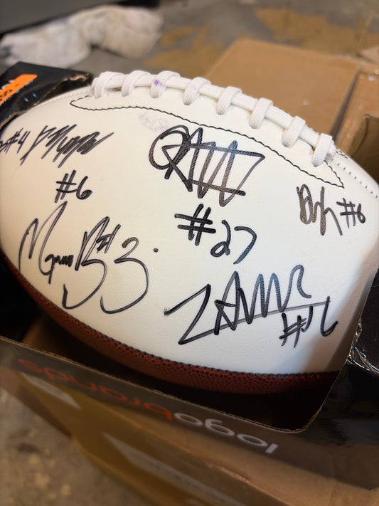 2025 ‘Team' Signed Full-Size Football