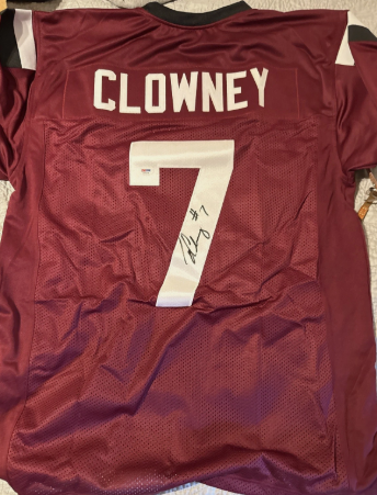 Jadeveon Clowney Signed Custom Jersey (Garnet)