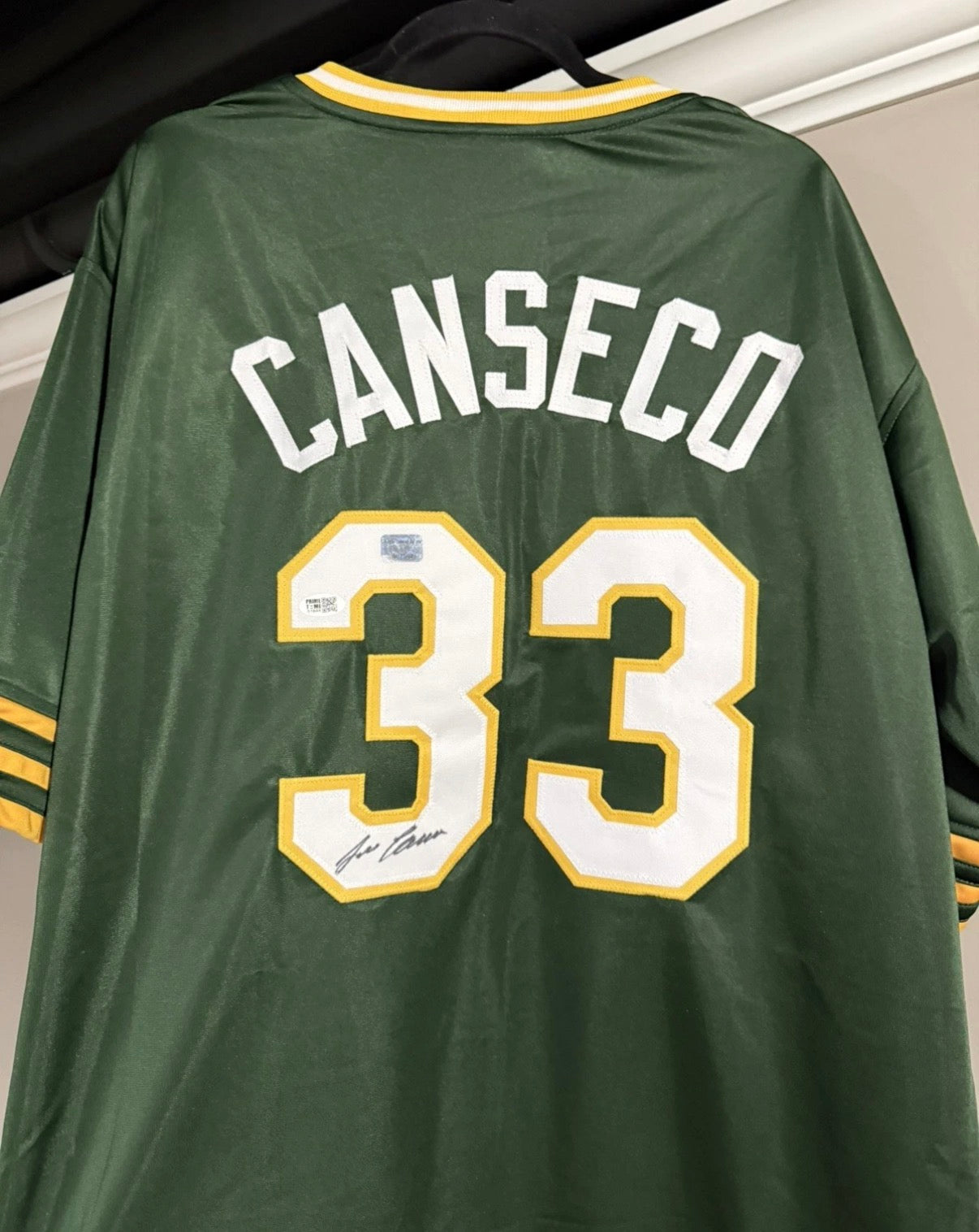 Oakland A’s - Jose Canseco Autographed Custom Jersey