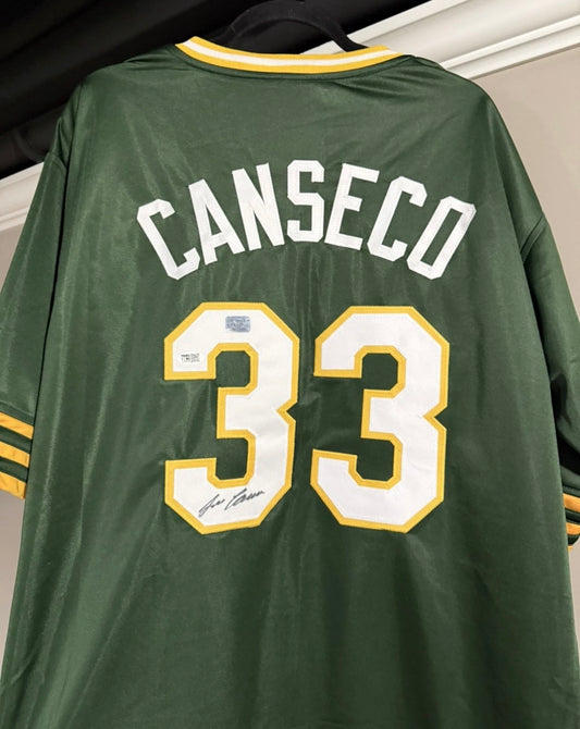 Oakland A’s - Jose Canseco Autographed Custom Jersey