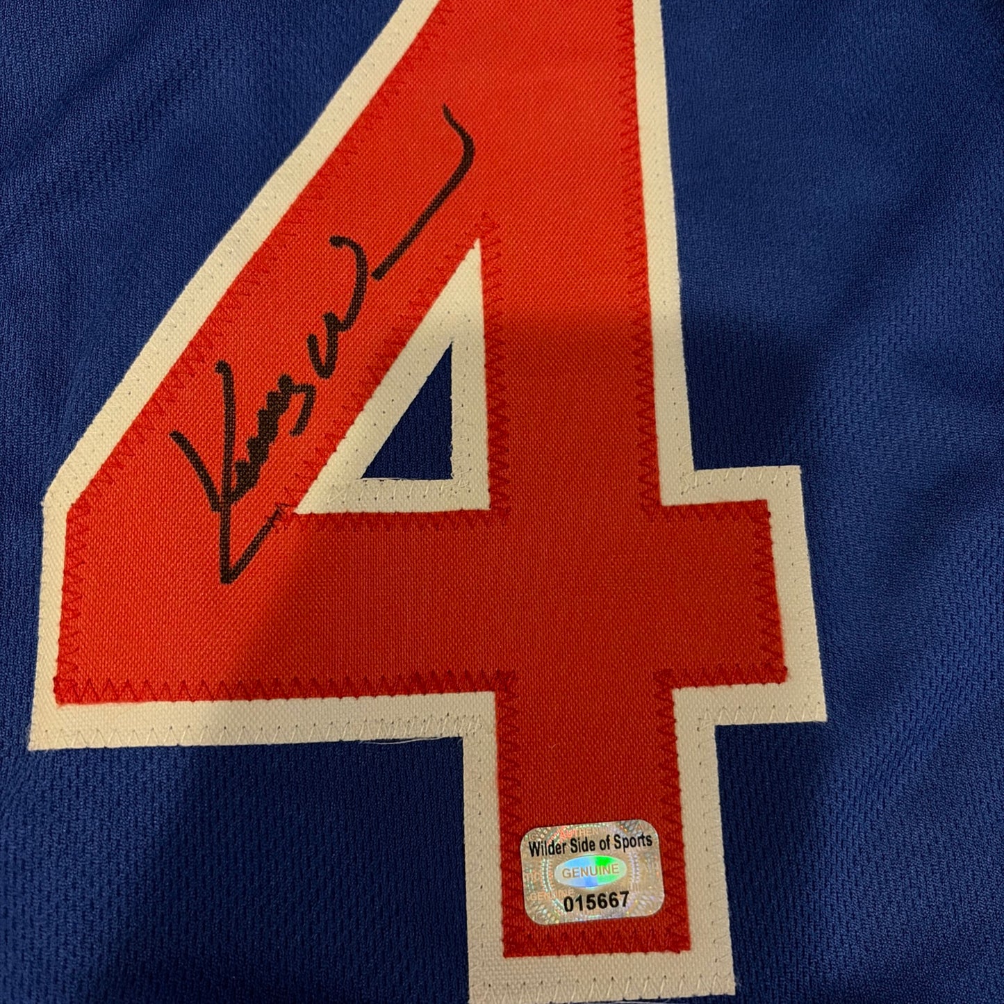 Chicago Cubs - Kerry Wood Autographed Custom Jersey