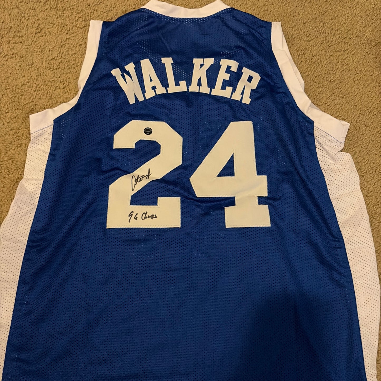 Kentucky Wildcats - Antoine Walker Autographed Custom Jersey
