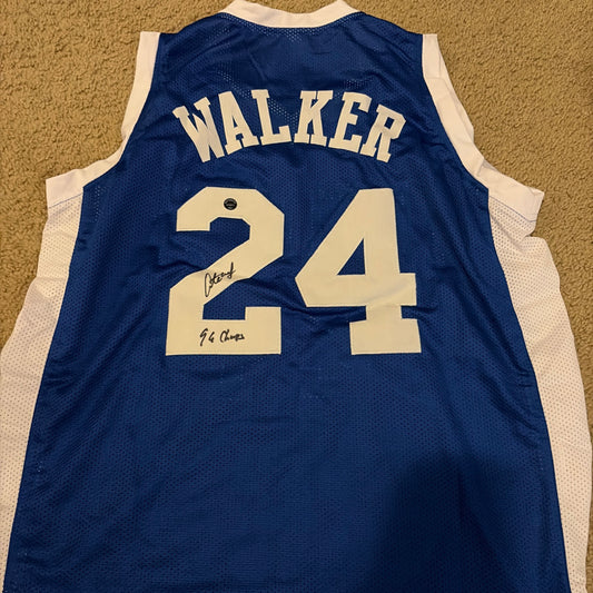 Kentucky Wildcats - Antoine Walker Autographed Custom Jersey