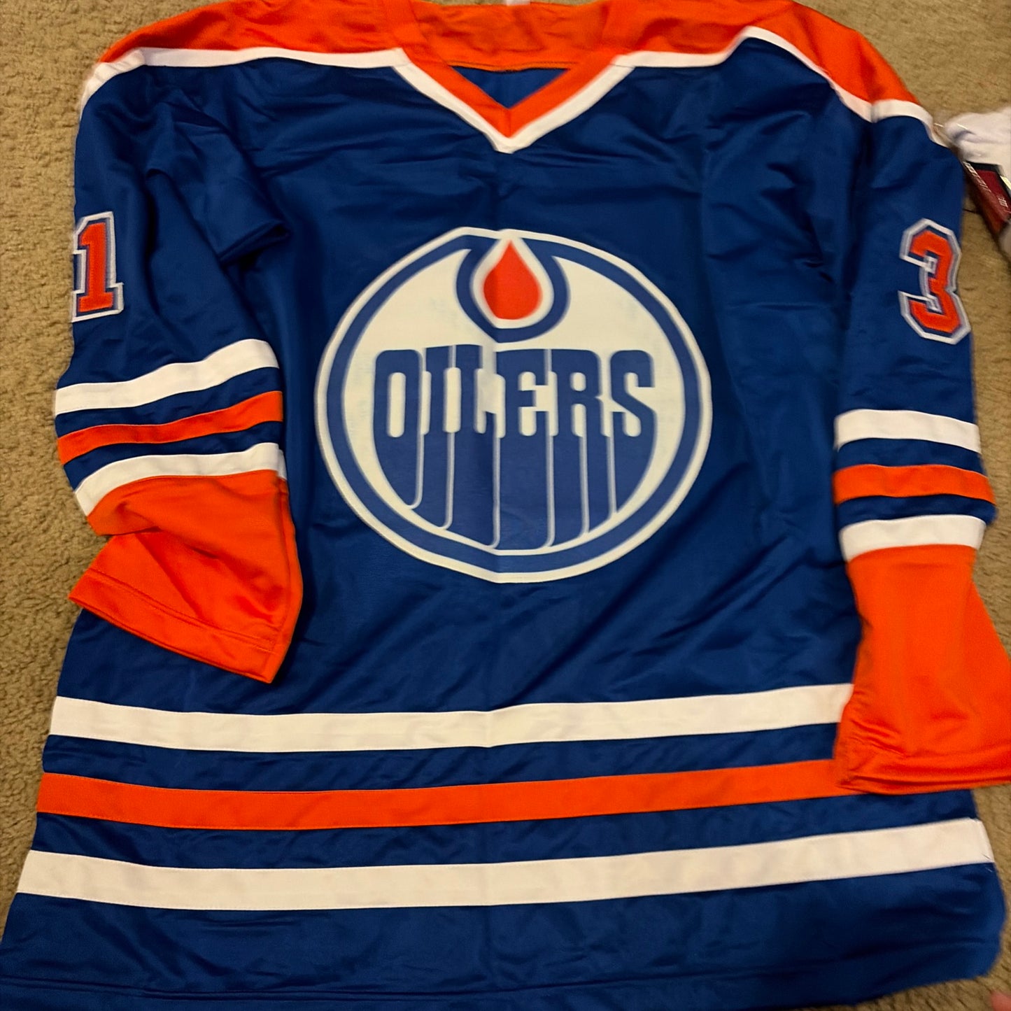 Edmonton Oilers - Grant Fuhr Autographed Custom Jersey