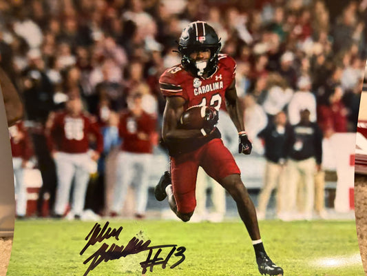 Jalen Brooks Signed Action Photo