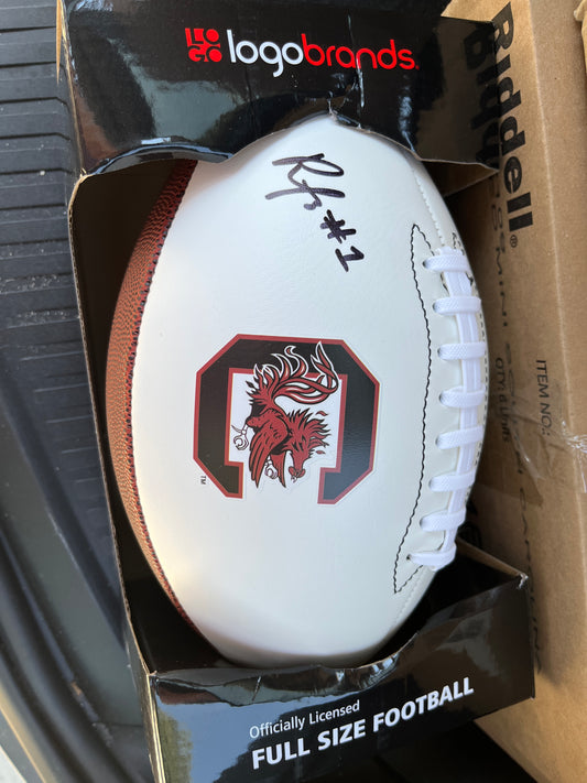 Rahsul Faison Autographed Full Size Football