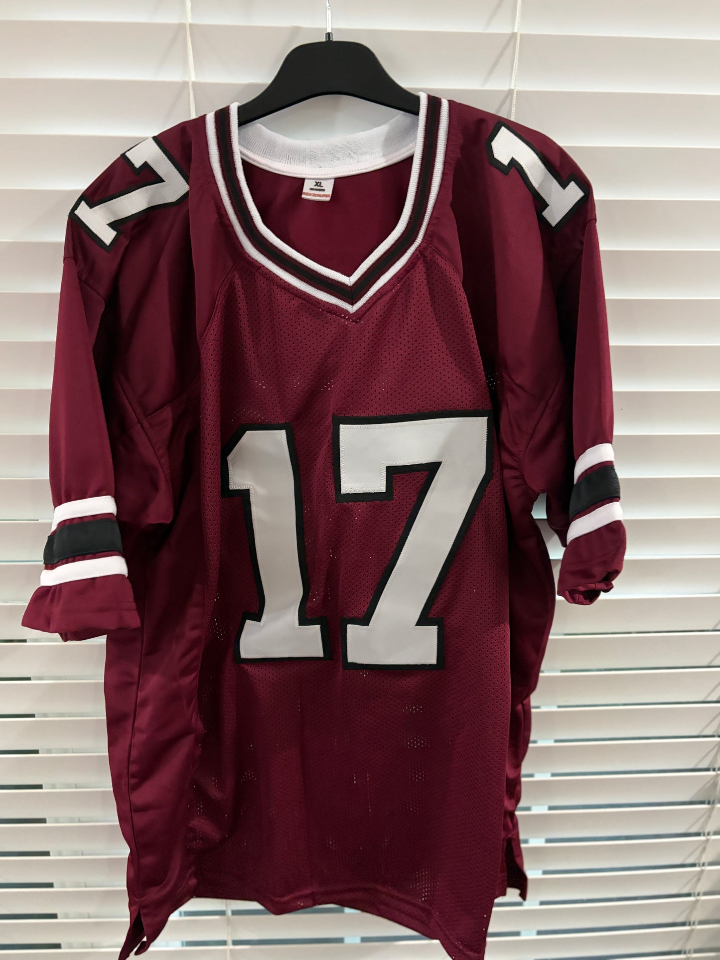 Xavier Legette Signed Custom Garnet Jersey w/Beckett cert