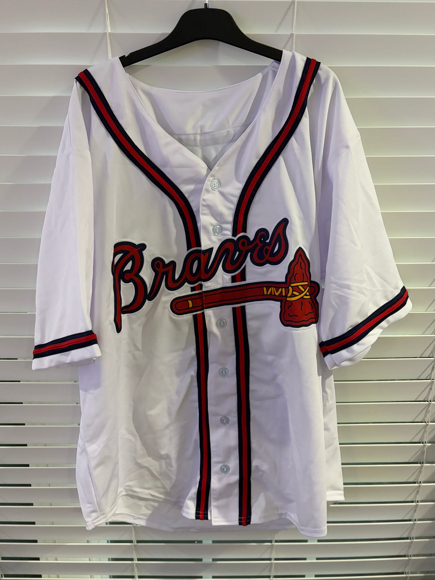 Atlanta Braves - Andrew Jones Autographed Custom Jersey