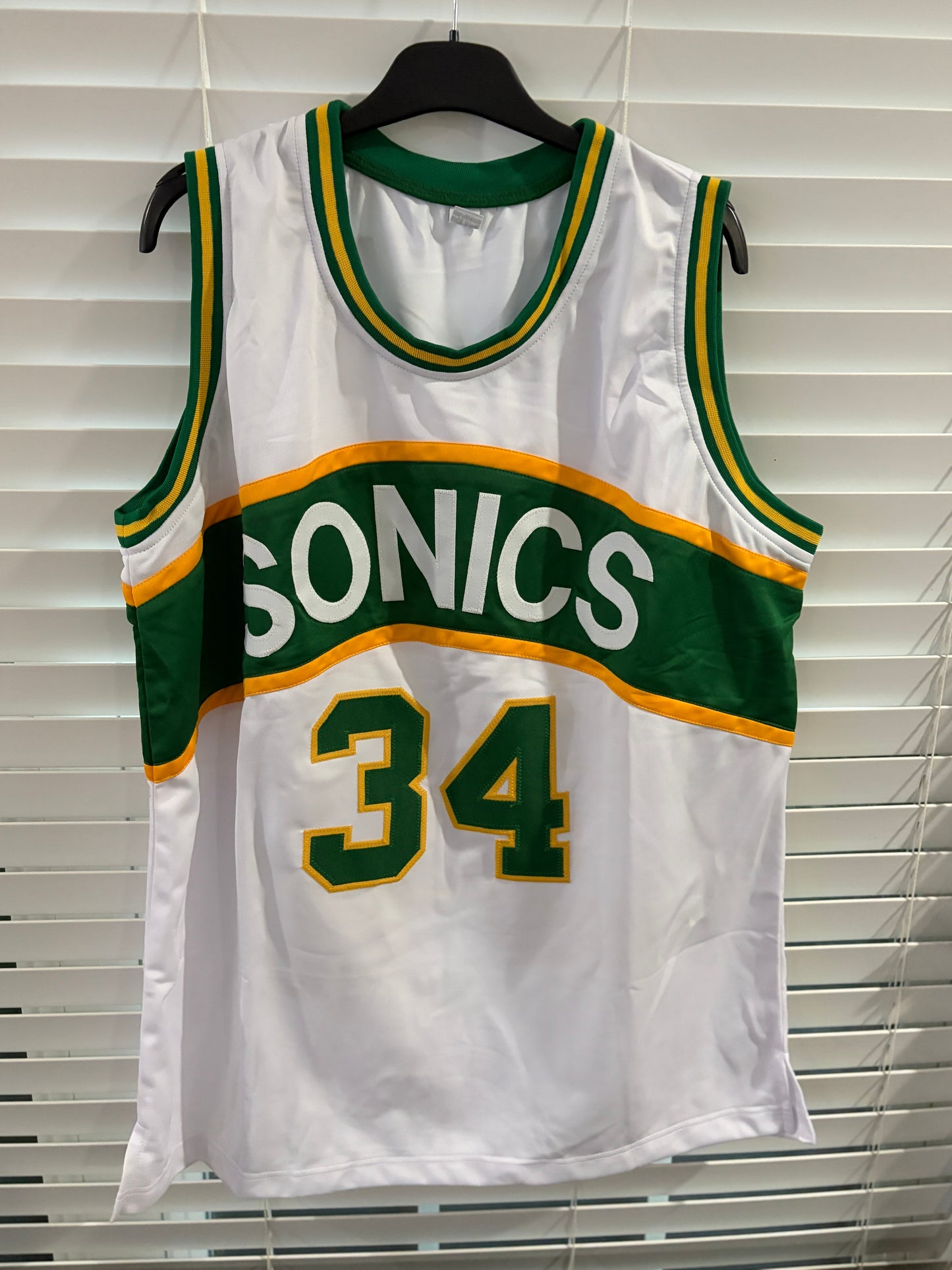 Seattle Supersonics - Xavier McDaniel Autographed Custom Jersey