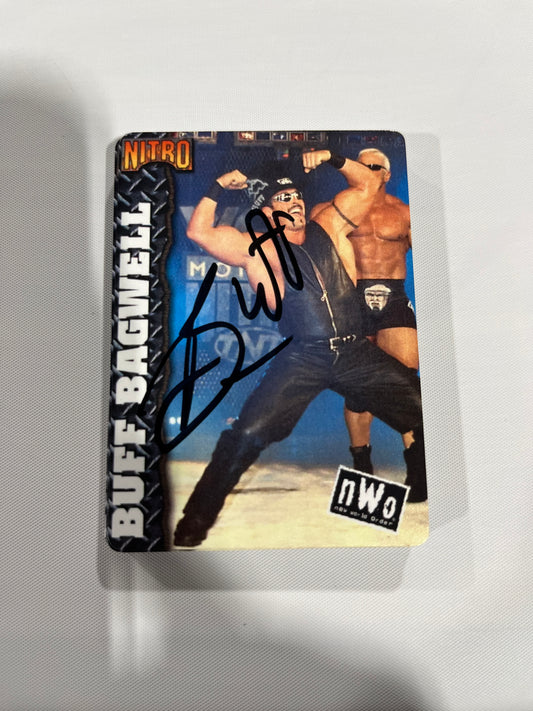 Buff Bagwell Autographed Trading Card- Option 1