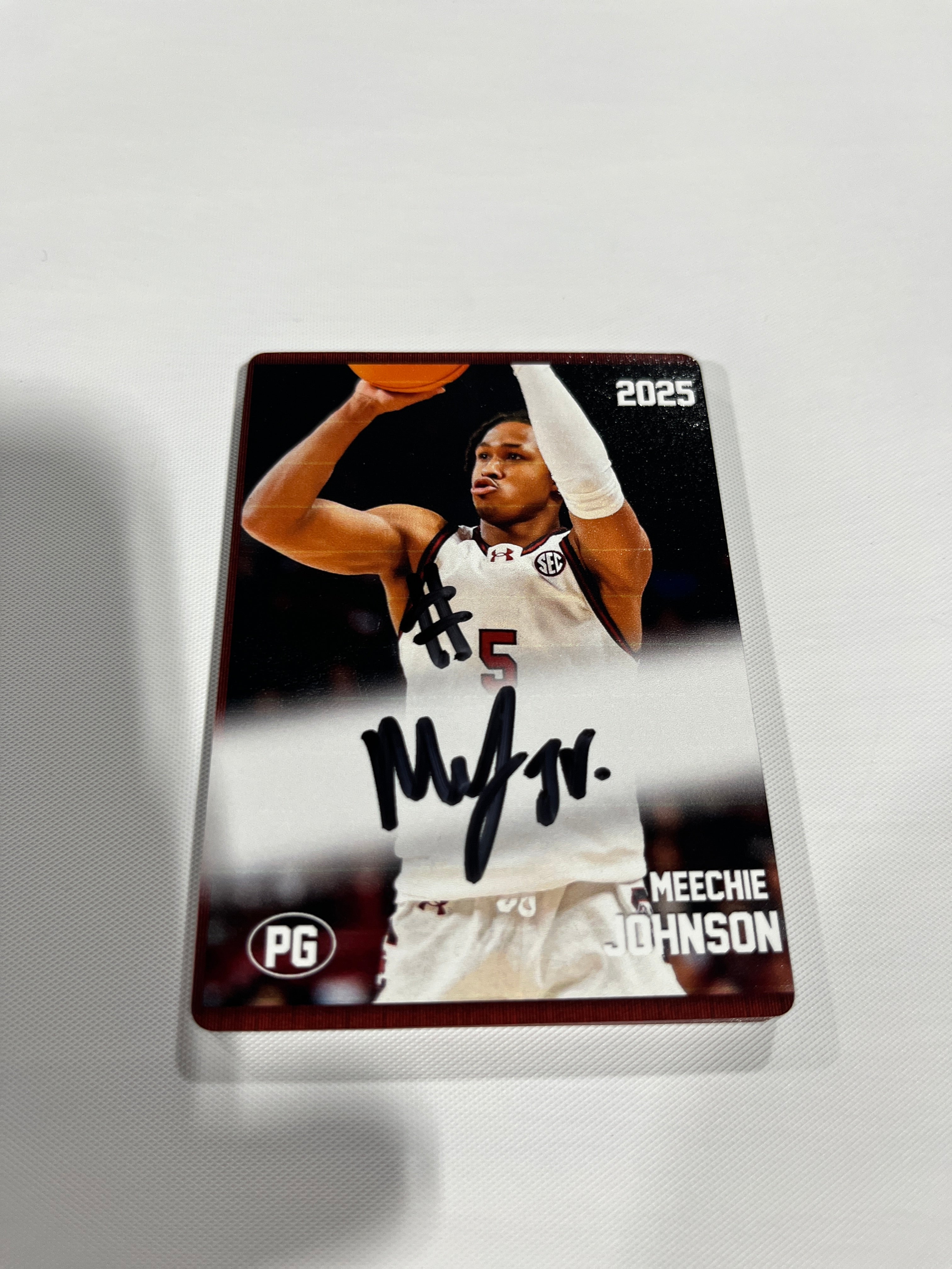 Meechie Meechie Johnson Autographed Custom Trading Card – Palmetto Autographs