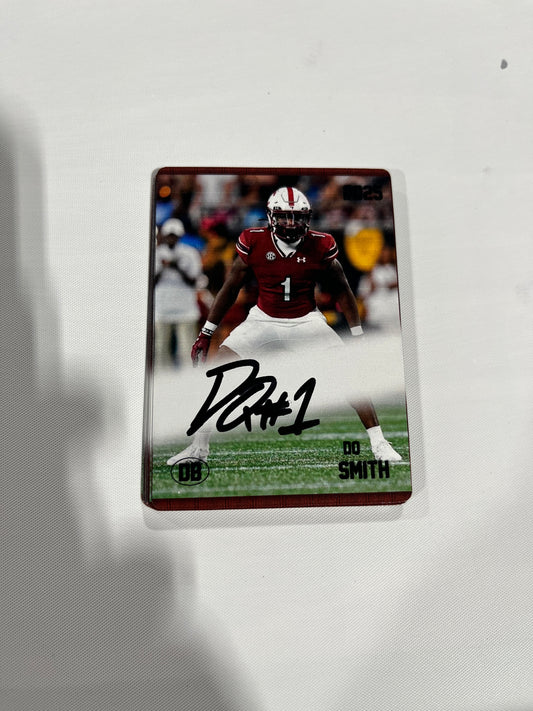 DQ Smith Autographed Custom Trading Card