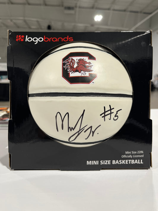 Meechie Johnson Autographed Mini Basketball