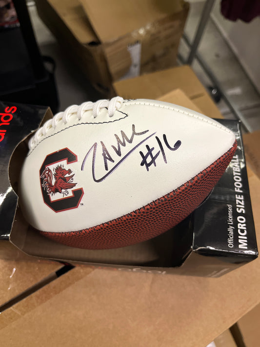 LaNorris Sellers Autographed Mini Football