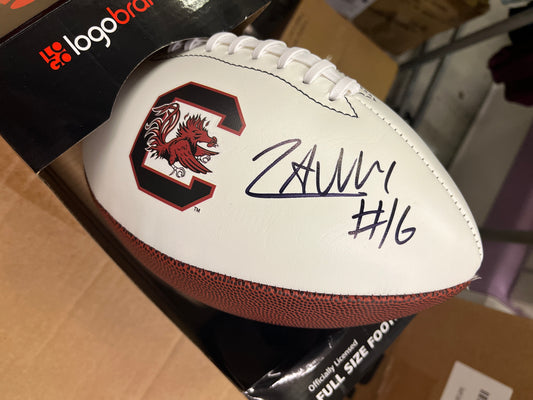 LaNorris Sellers Autographed Full Size Football