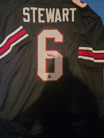 Dylan Stewart Signed Custom Jersey (Black)